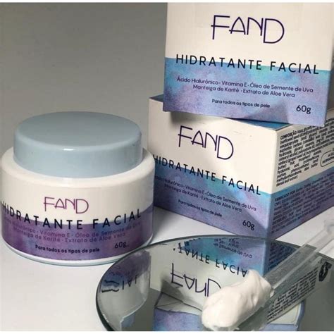 Hidratante Facial Fand Makeup 60g Desiderata Beauty Store