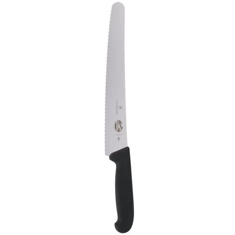 Victorinox 47547 10 14 Curved Serrated Bread Knife With Fibrox Handle