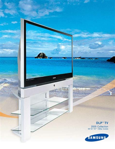 Samsung Hlr6168wx Brochure And Specs Pdf Download Manualslib