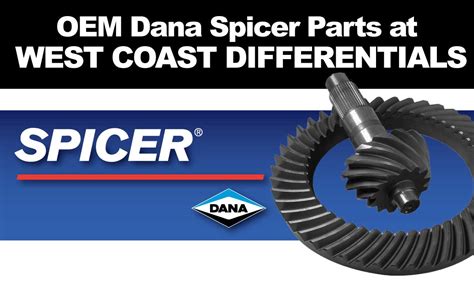 Dana Spicer Parts Mid Banner 2021 Medium West Coast Differentials