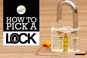 A sharp point doesn't help you to pick a lock. How to Pick a Lock with a Hairpin | Fab How