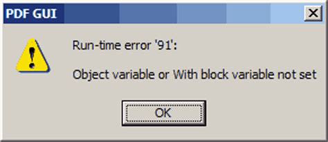Variable not found. Runtime Error. Ошибка 91. Excel Run time Error 91.