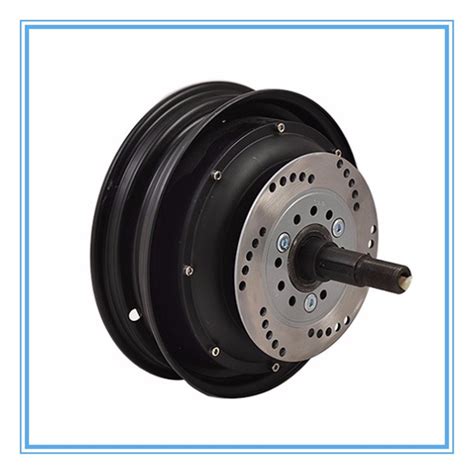 It can be used for electric wheelbaorrows, mobilities, wheelchairs, agriculture tractors and so on. Qs Motor 10 Inch Single Shaft 48v/60v/72v In-wheel Hub ...