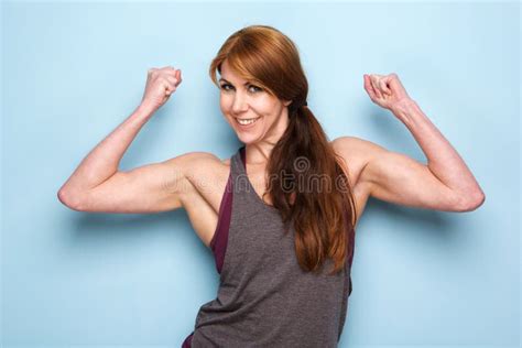 864 Strong Female Bicep Flexing Stock Photos Free Royalty Free