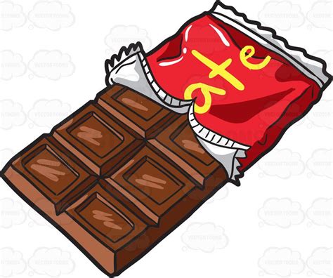 Chocolate Candy Clip Art In 2023 Cute Stickers Chocolate Drawing