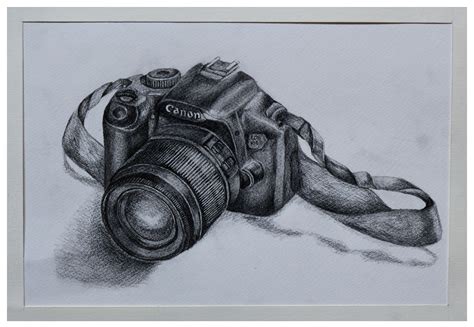 Art Sketch Camera Canon Drawing Portfolio Pinterest Art