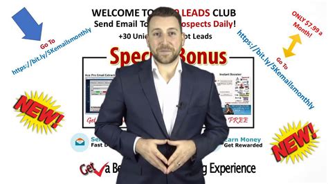 5000 Daily Email Leads Club 799monthly Limited Time Offer Youtube