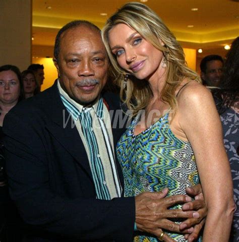 Composer Quincy Jones And Wife Kimberly Conrad Hefner Attend The