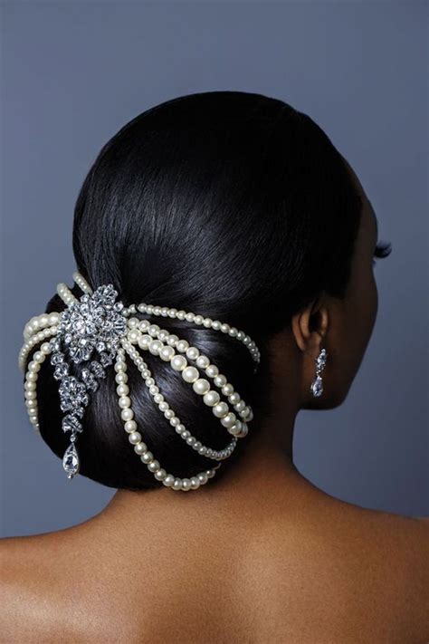 30 Beautiful Wedding Hairstyles For African American Brides Coils And