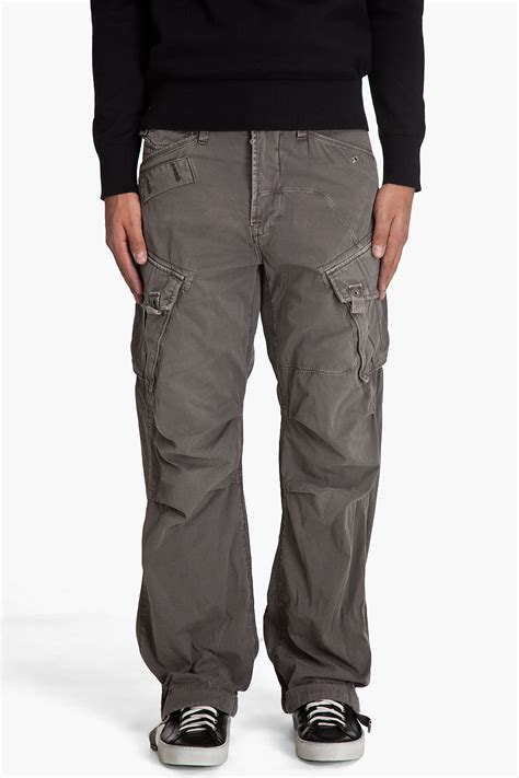 G Star Raw Rovic Loose Cargo Pants In Brown For Men Lyst