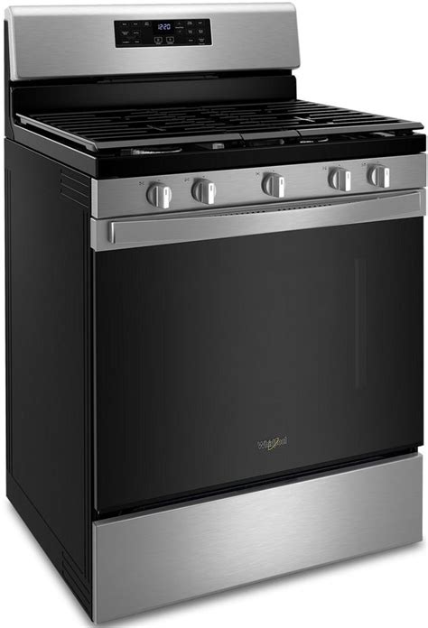 Whirlpool 30 Stainless Steel Free Standing Gas Range Rogers Home