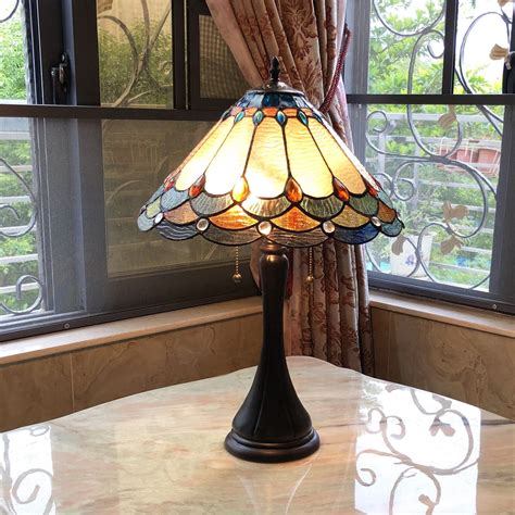 free 2 day shipping buy tiffany style 2 light antique dark bronze table lamp at