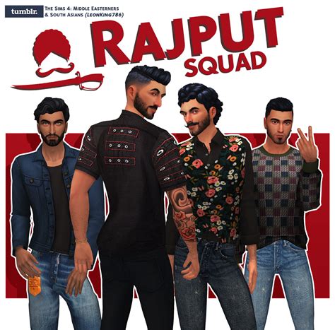 Rajput Squad I Wanted To Make Rajput Sims To The Sims Middle