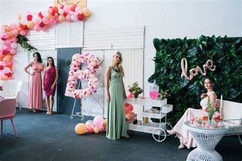 Bright And Modern Pantone Inspired Bridal Shower Polka Dot Bride