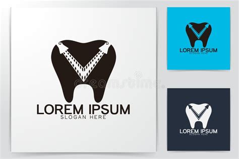 Dental Logo Ideas Inspiration Logo Design Template Vector