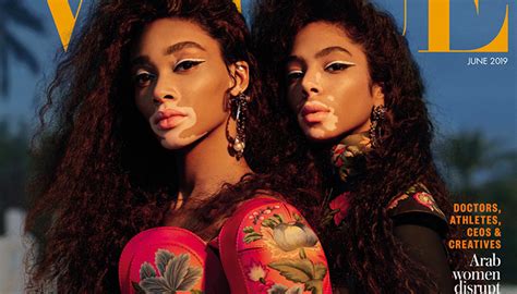 Winnie Harlow And Shahad Salman Cover Vogue Arabia June 2019 Issue