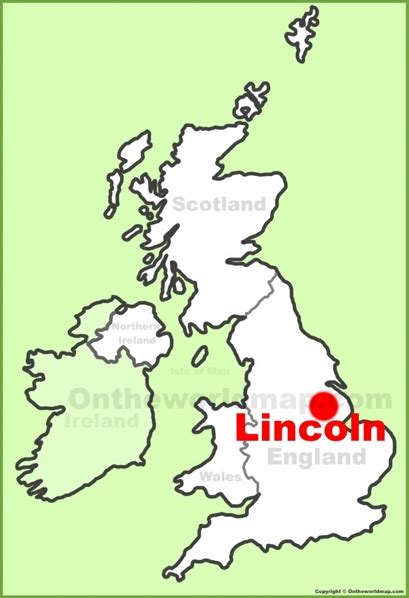 Lincoln Maps Uk Discover Lincoln With Detailed Maps