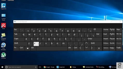 How To Open On Screen Keyboard Virtual Keyboard In Windows 10 8 7