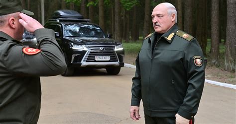Photos Of Belarus Strongman Alexander Lukashenko Emerge After Absence That Sparked Health