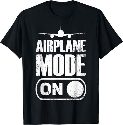 Airplane Mode On Funny Aviator Aircraft Pilot Aviation