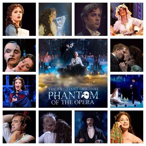 phantom of the opera collage music of the night phantom of the opera opera