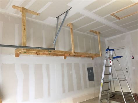 White ceiling the hyloft 45 in. 10 Great Overhead Storage Ideas For The Garage