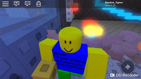 Noob A New Player Not Someone Who Roblox
