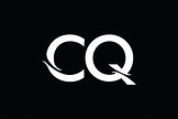 CQ Monogram Logo Design By Vectorseller | TheHungryJPEG