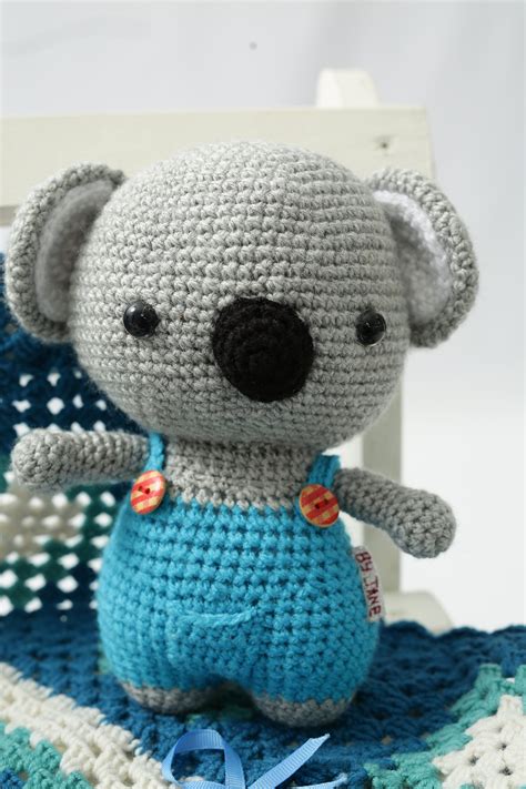Crochet Koala Bear Handmade Koala Bear Handmade Dolls Etsy