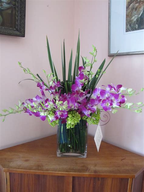 Chic Floral Designs Maybe The Last Orchid Arrangements For A While