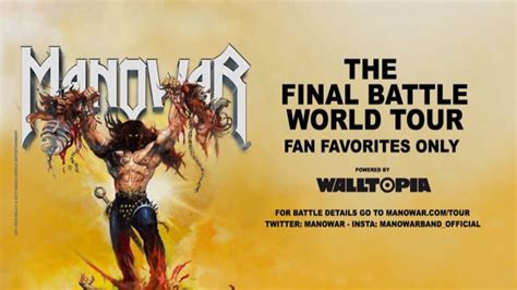 Manowar Announce Ep Trilogy The Final Battle I Due In May Bravewords