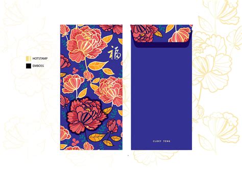 Contemporary Red Packet Design On Behance