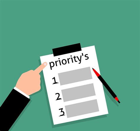 Download Priority Goal Plan Royalty Free Stock Illustration Image