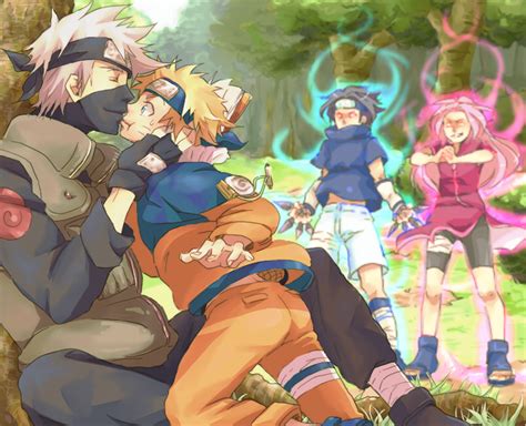 Eirianninaritai Haruno Sakura Hatake Kakashi Uchiha Sasuke Uzumaki