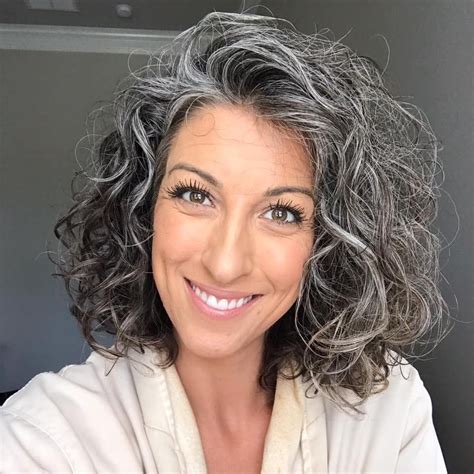 pin by fiona roberts on hair grey curly hair gray hair growing out hair looks