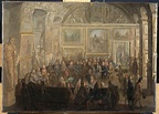 Séance de l'Académie royale de peinture et de sculpture au Louvre ...