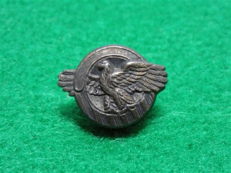 Antique Wwii Us Armed Forces Ruptured Duck Discharge Pin Sterling
