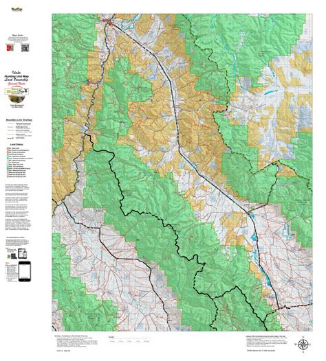Idaho General Unit 29 Land Ownership Map Map By Idaho Huntdata Llc
