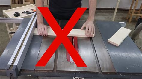 A Step By Step Guide To Making Your First Table Saw Cuts Tablesaw