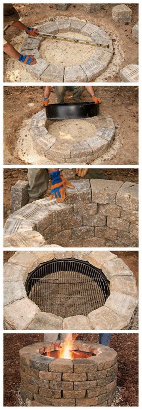 20 Diy Fire Pits For Your Backyard With Tutorials Listing More