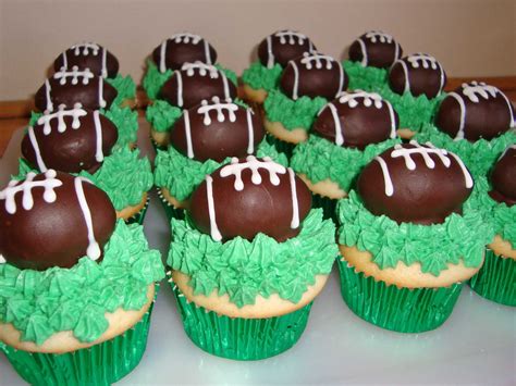 I'm making this chocolate cake football to celebrate all things football, but this cake will be a hit all then flip your cakes flat side down and follow this football shape as a guide. Sugar Butter Baby: Oreo Truffle Football Cupcakes