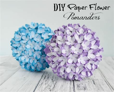 What to do with a hanging sphere planter? How to Make a Paper Flower Pomander/Kissing Ball - DIY Wedding Tutorial - The Artisan Life