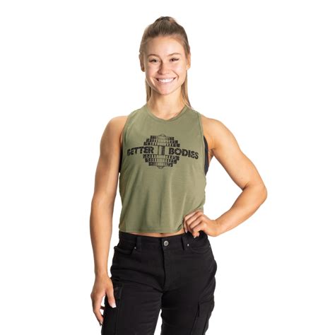 Better Bodies Empire Loose Racerback Is Cropped And Loose Fitting For