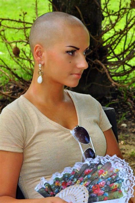 Bald Is Beautiful Photo Bald Women Bald Girl Faded Hair
