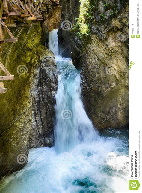 Rapid Mountain Brook Stock Image Image Of Motion Refreshing 56139185