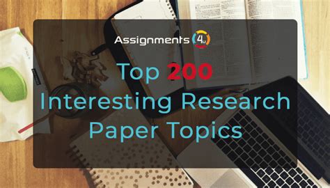 🏷️ The Best Research Paper Topics 200 Easy Research Paper Topics For
