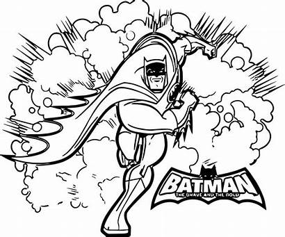 Coloring Brave Bold Batman Wecoloringpage