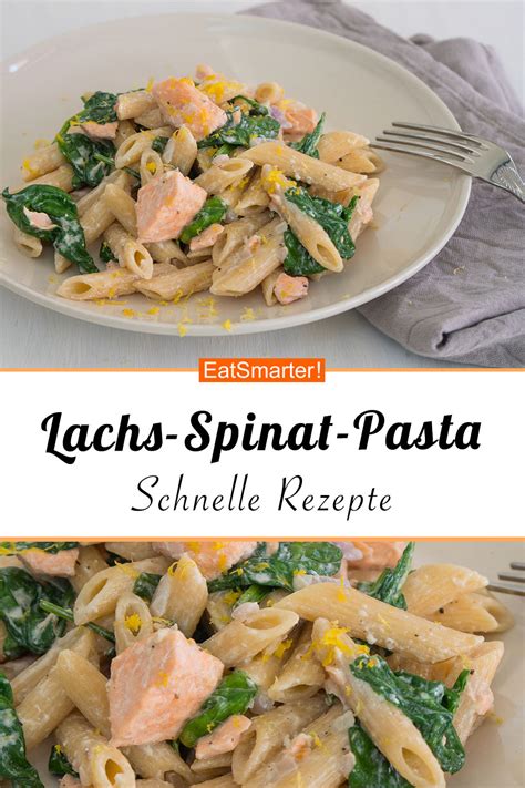 Zwiebel und knoblauch schälen und fein hacken. Unser Rezept für Lachs-Spinat-Pasta ist himmlisch | Rezept ...