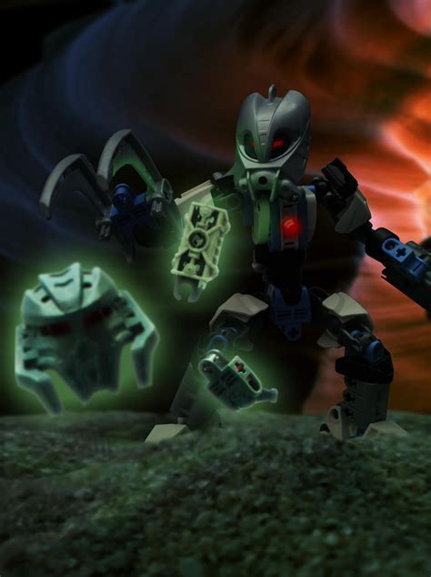 Toa Matoro Using His Kanohi Tryna To Reanimate Tuyet Bionicle