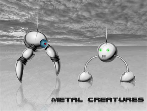 Metal Creatures By Chrisdesign On DeviantArt